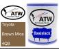 Preview: Toyota, Brown Mica, 4Q9: 1L Lackdose, von ATW Autoteile West.